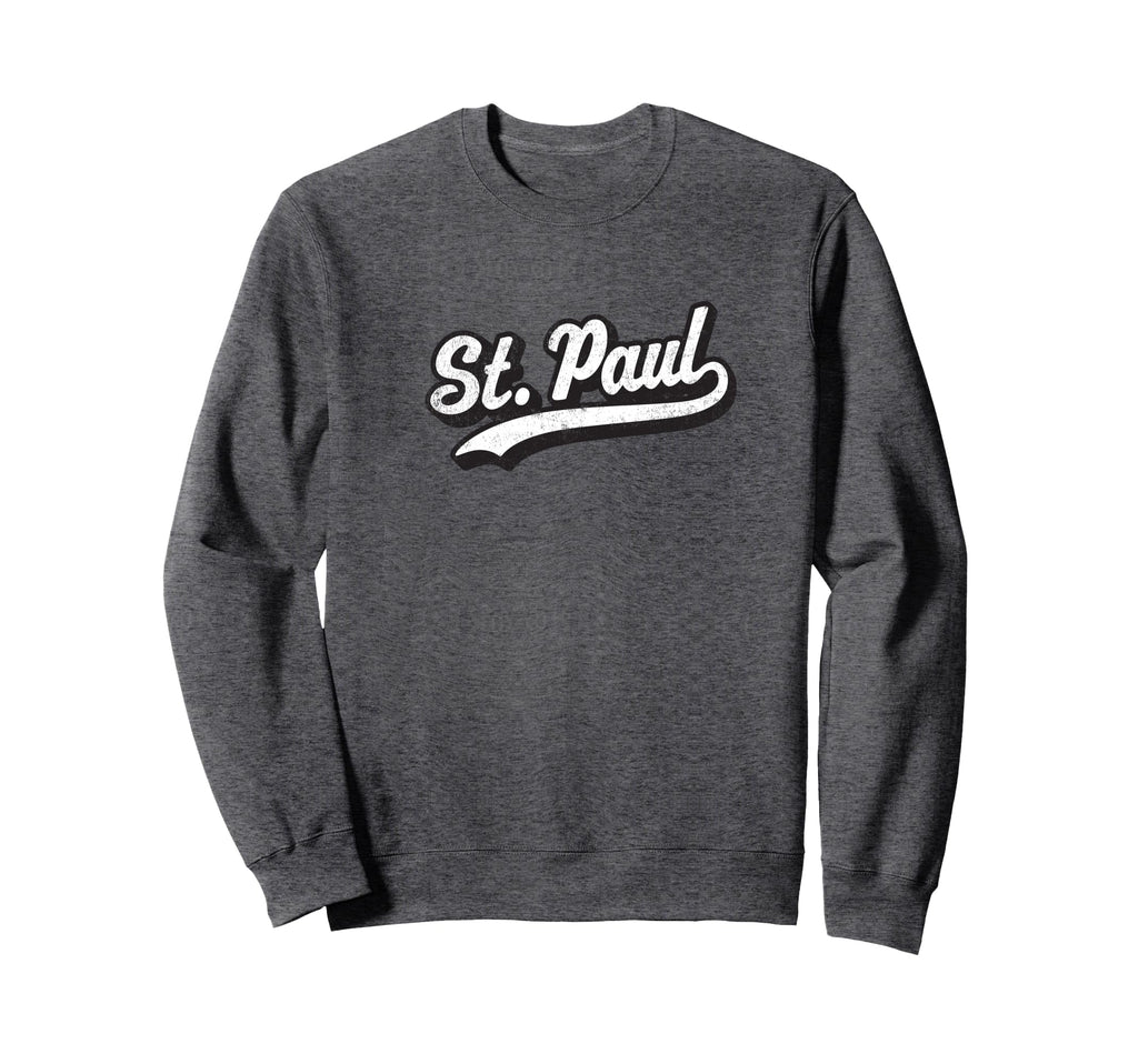 St Paul Minnesota Mn Sports Baseball Sweatshirt - Graphic Print Unisex - T-Shirt, Sweatshirt, Hoodie