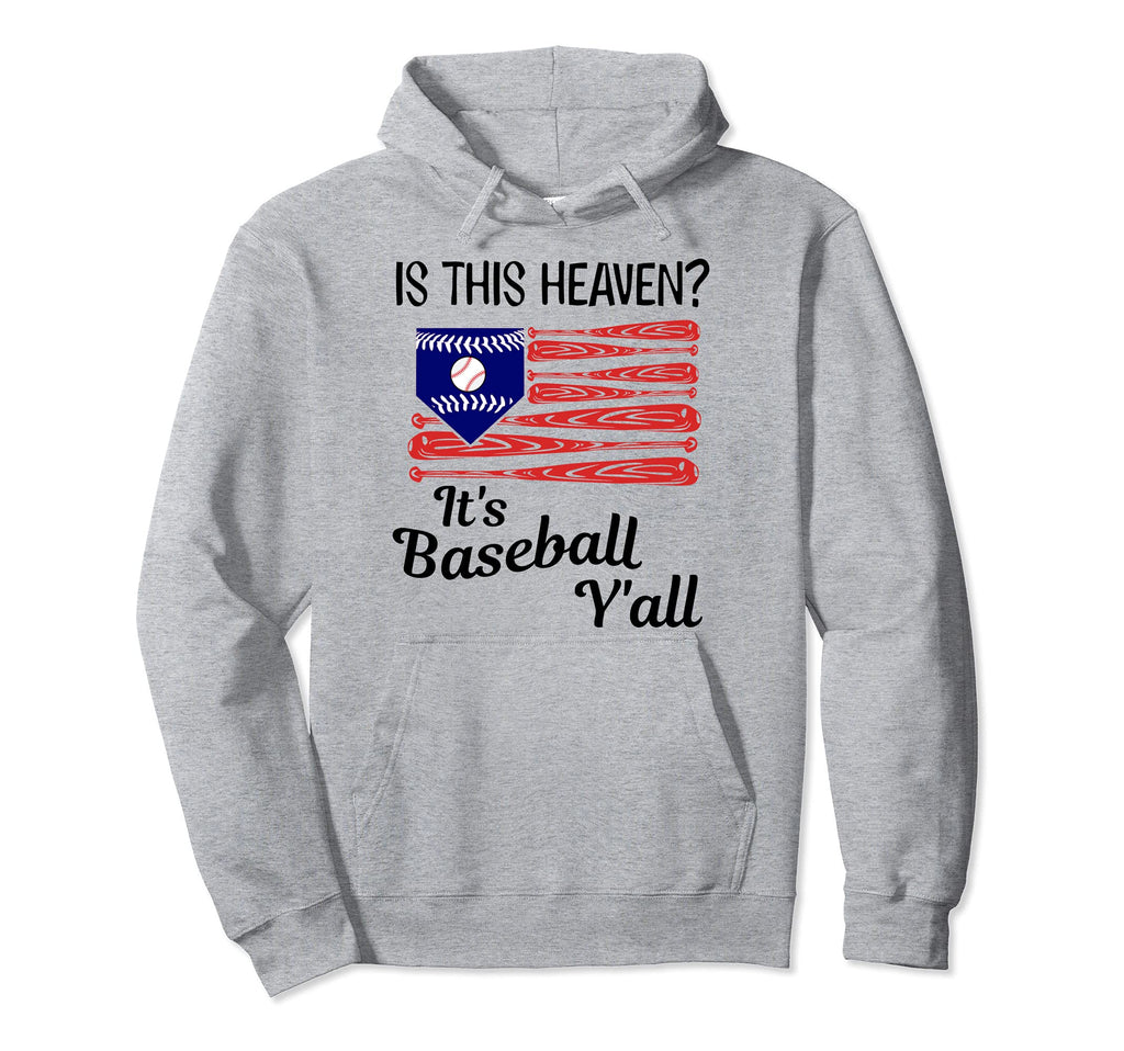 Is This Heaven Baseball Sayings Its Hoodie - Aesthetic Graphic for Adults - T-Shirt, Sweatshirt, Hoodie