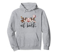 Mom Both Softball Baseball Mama Moms Hoodie - Fun Novelty Design Men Women - T-Shirt, Sweatshirt, Hoodie