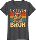 Funny Six Seven Meme Capybara Men Women Gifts - Adult & Kids T-Shirts, Sweatshirts & Hoodies apparel design preview 1