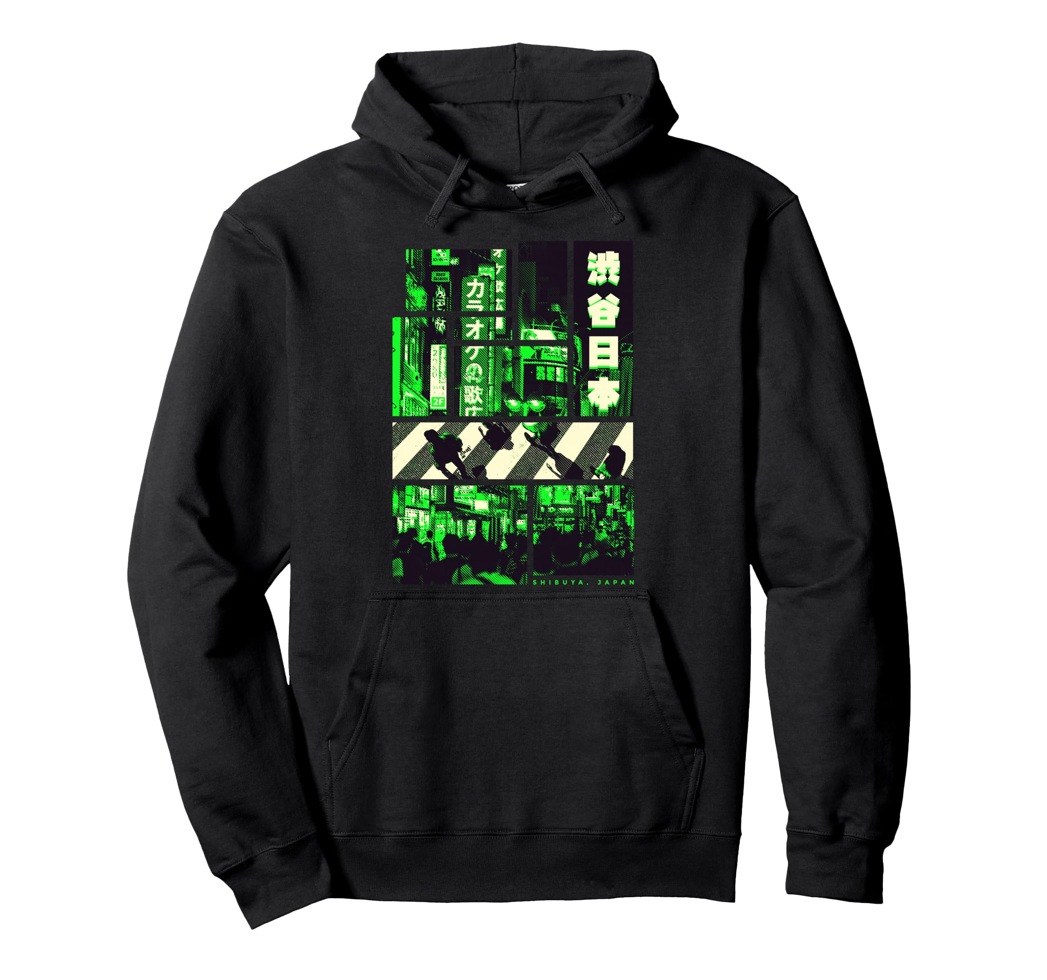 Aesthetic Vaporwave Japan 90S Tokyo Shibuya Hoodie - Unique Graphic Unisex - T-Shirt, Sweatshirt, Hoodie