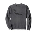 Moray Eel Distressed Moray Eel Sweatshirt - Streetwear Style for Adults - T-Shirt, Sweatshirt, Hoodie