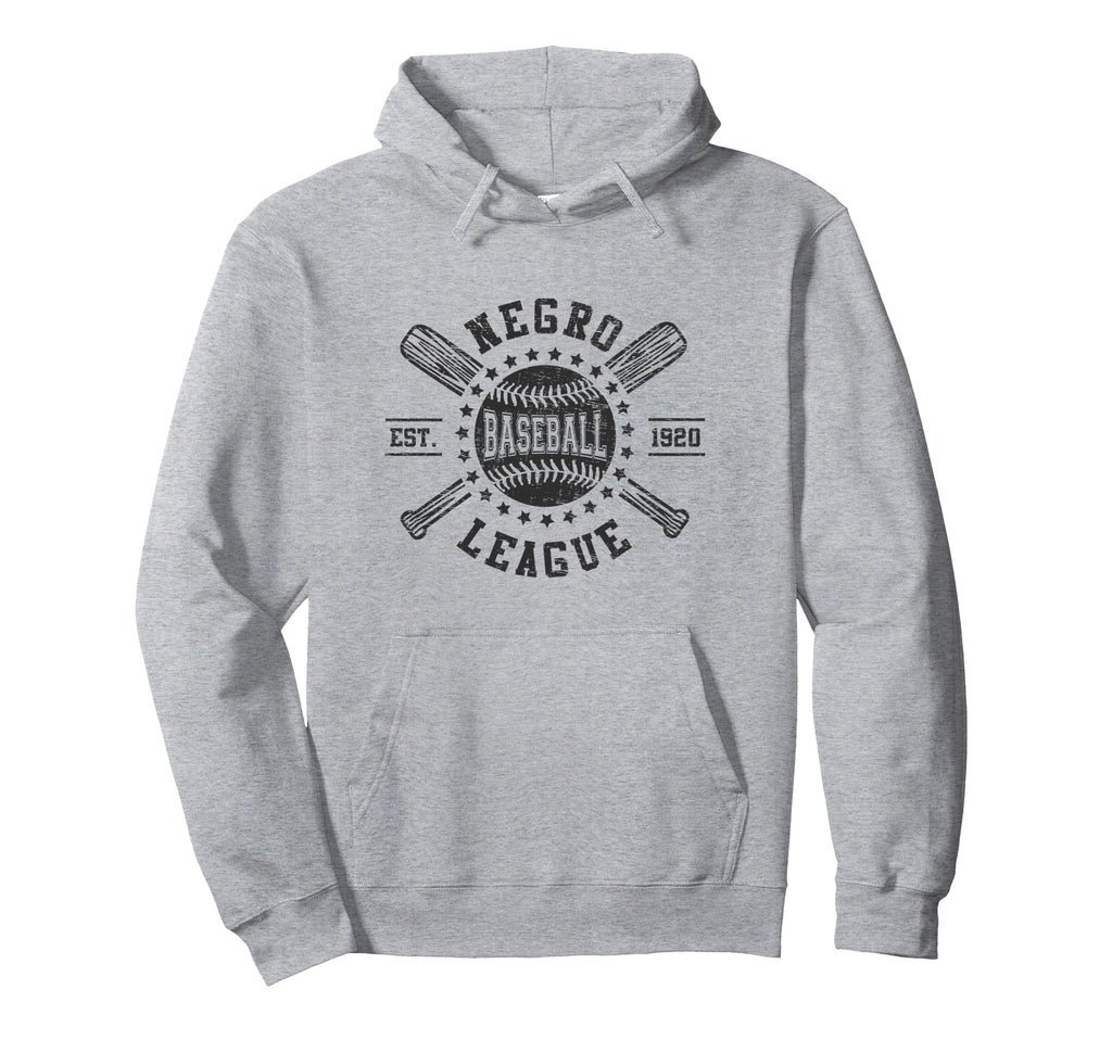 Negro League Baseball Black History Hoodie - Minimalist Print for Adults - T-Shirt, Sweatshirt, Hoodie