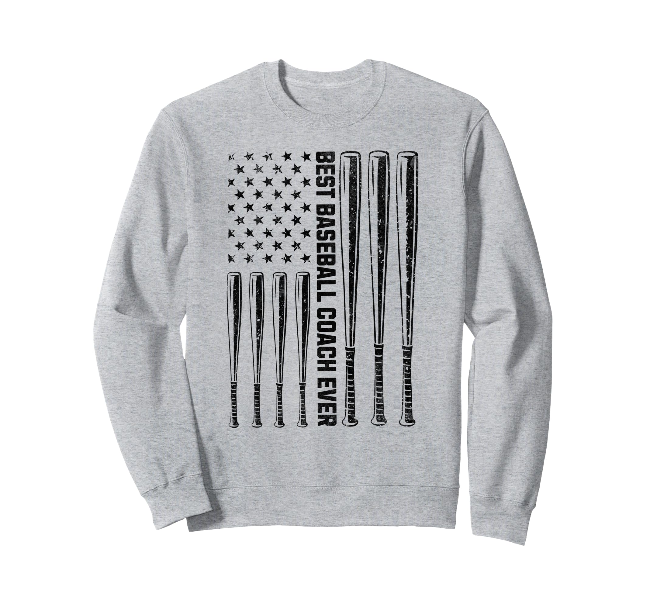 Best Baseball Coach Dad Baseball Sweatshirt - Trendy Graphic for Adults - T-Shirt, Sweatshirt, Hoodie
