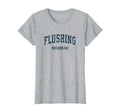 Flushing Michigan Mi Varsity Sports Navy T-Shirt - Unique Graphic Men Women - T-Shirt, Sweatshirt, Hoodie