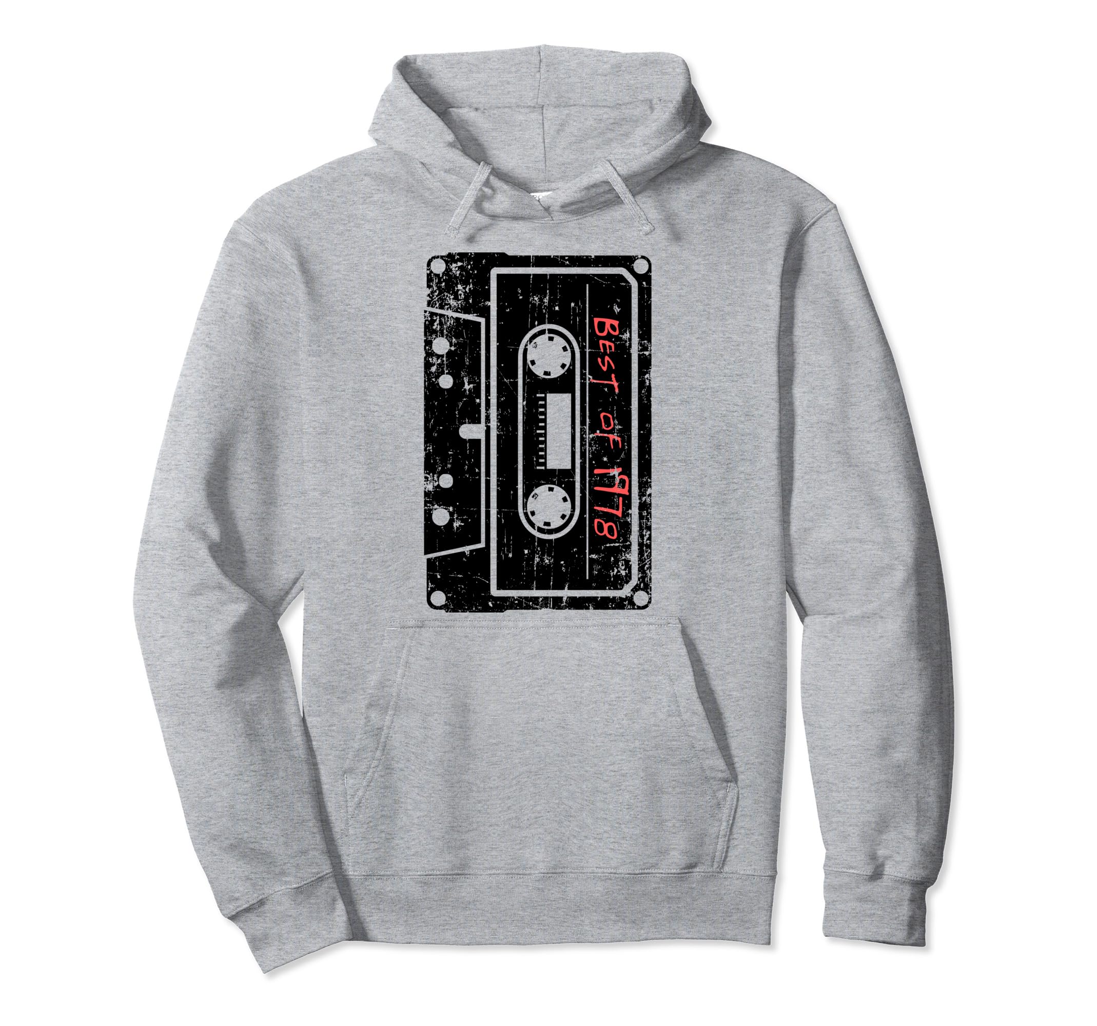 Best 1978 Mixtape Birthday Cassette Hoodie - Aesthetic Graphic for Adults - T-Shirt, Sweatshirt, Hoodie