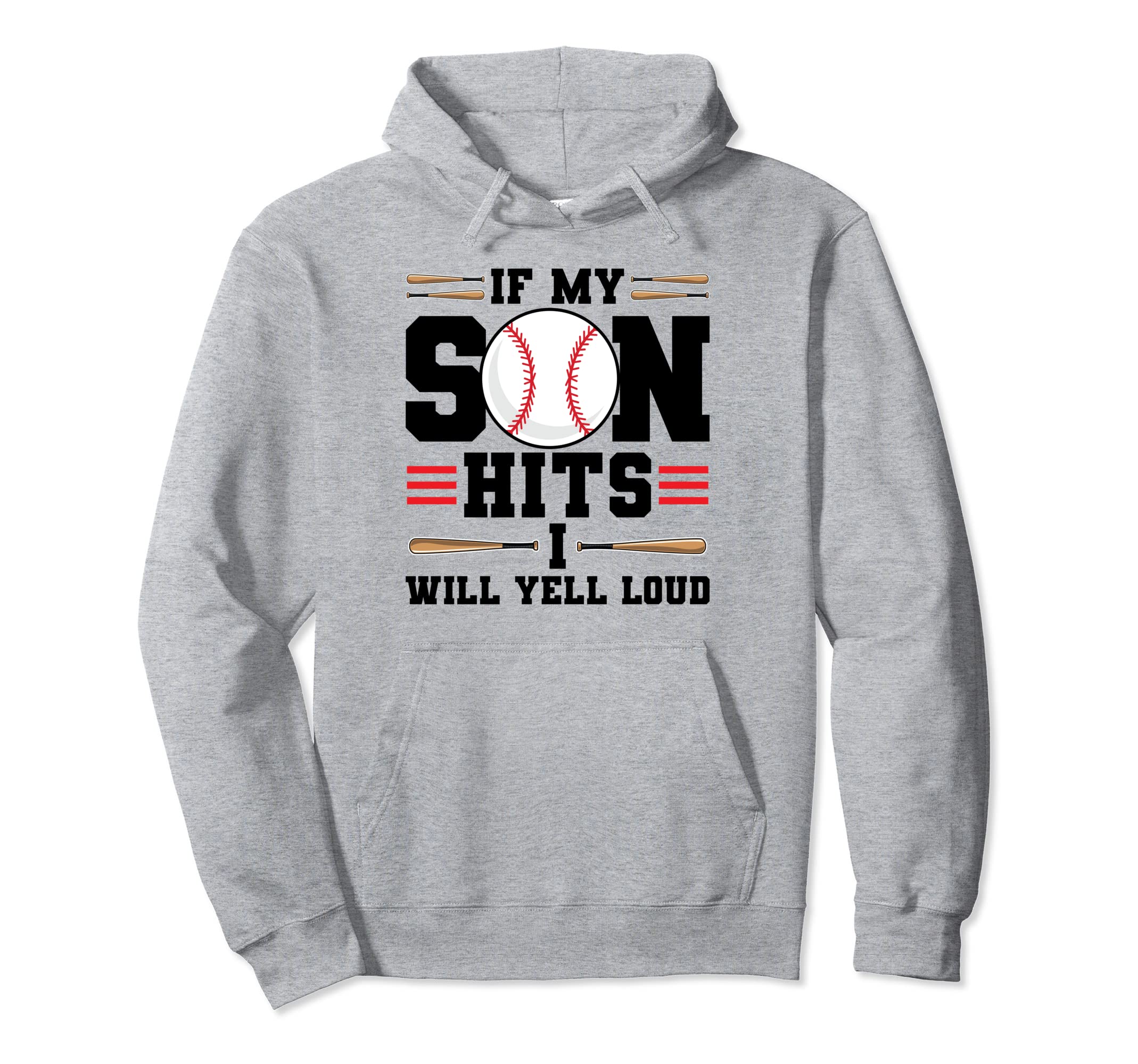 If My Son Hits I Will Yell Loud Hoodie - Aesthetic Graphic for Adults - T-Shirt, Sweatshirt, Hoodie