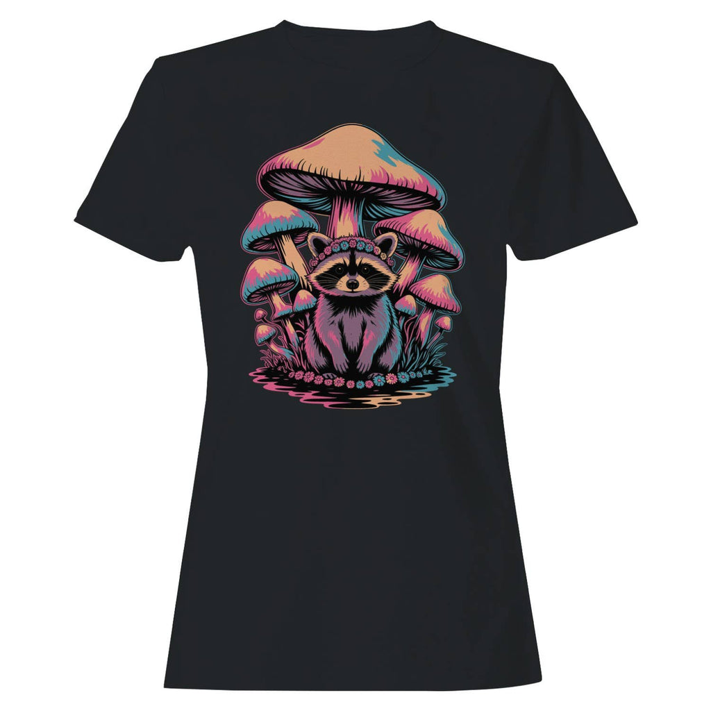 Psychedelic Raccoon Women's - Adult & Kids T-Shirts, Sweatshirts & Hoodies apparel design preview 1