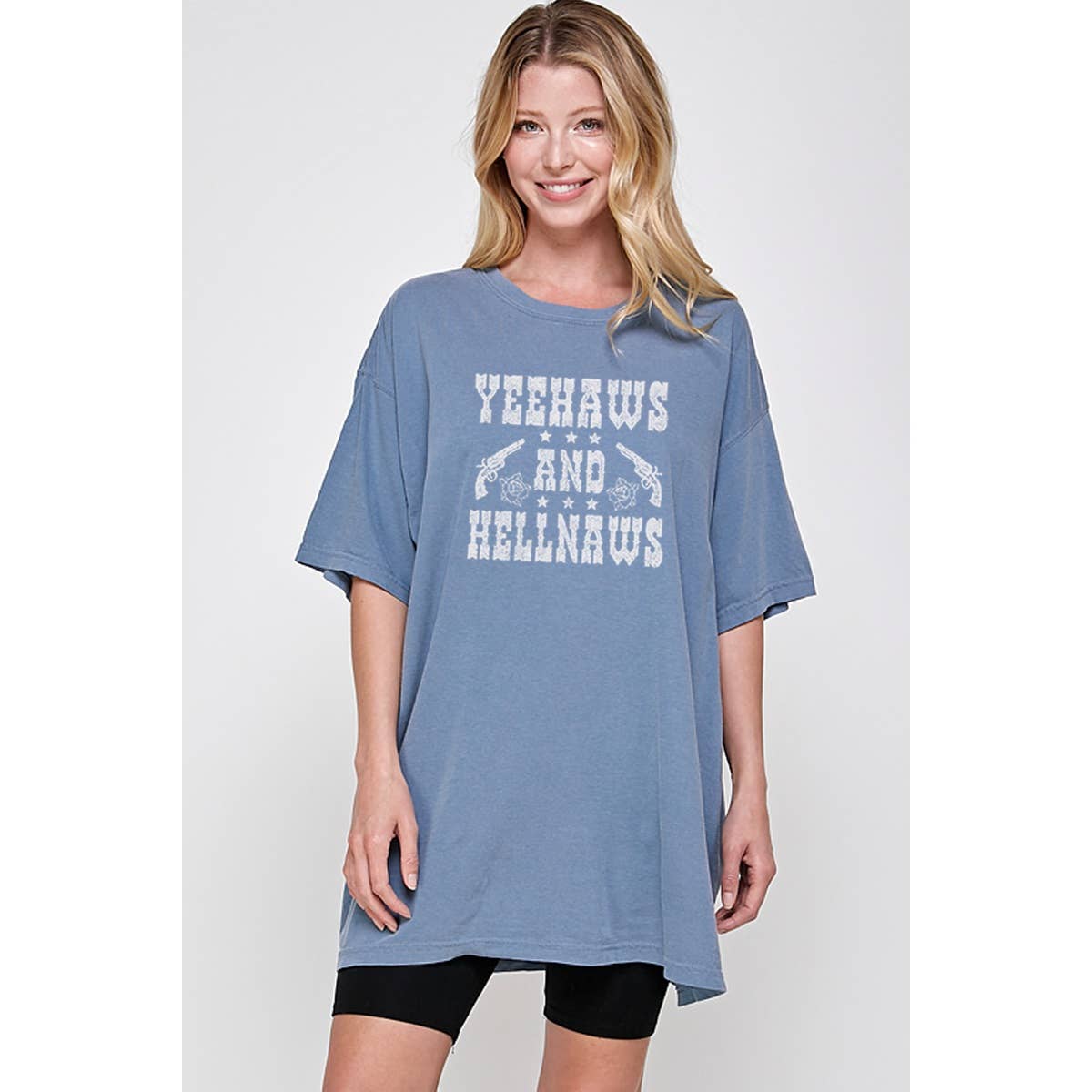 Yee Haws and Hellnaws Texas Vintage Graphic Oversized - Adult & Kids T-Shirts, Sweatshirts & Hoodies apparel design preview 1