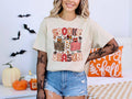Spooky Season Leopard Checker Ghost Halloween Graphic - Adult & Kids T-Shirts, Sweatshirts & Hoodies apparel design preview 1