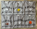 All Sports Gameday Mom - Adult & Kids T-Shirts, Sweatshirts & Hoodies apparel design preview 1