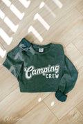 Camping Crew Mineral Washed Graphic - Adult & Kids T-Shirts, Sweatshirts & Hoodies apparel design preview 1