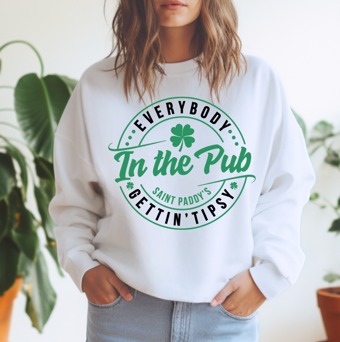 Everybody in the Pub Gettin Tipsy - Adult & Kids T-Shirts, Sweatshirts & Hoodies apparel design preview 1