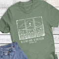 Easter Faith He Has Risen Trio Graphic - Adult & Kids T-Shirts, Sweatshirts & Hoodies apparel design preview 1