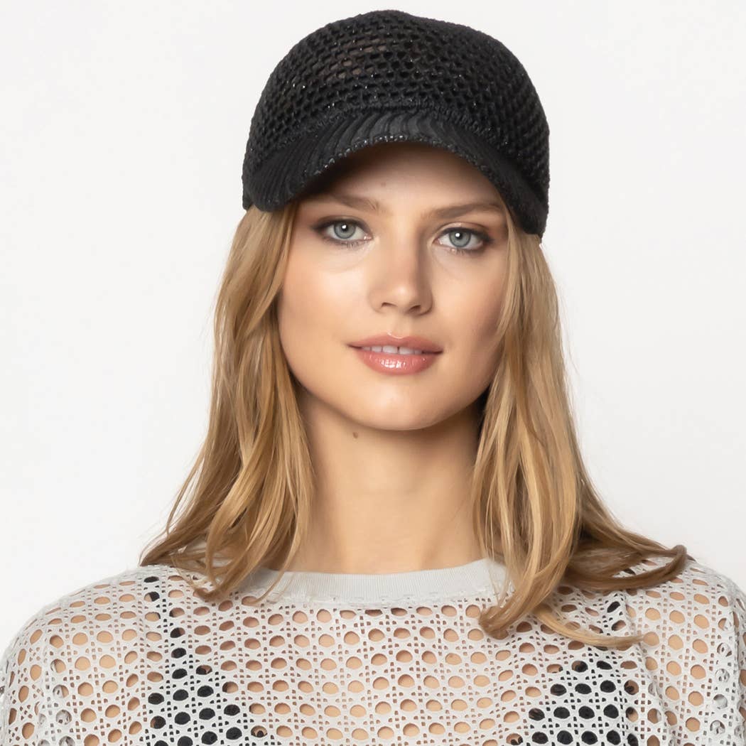 Lurex Metallic Visor Cap - Adult & Kids T-Shirts, Sweatshirts & Hoodies apparel design preview 1
