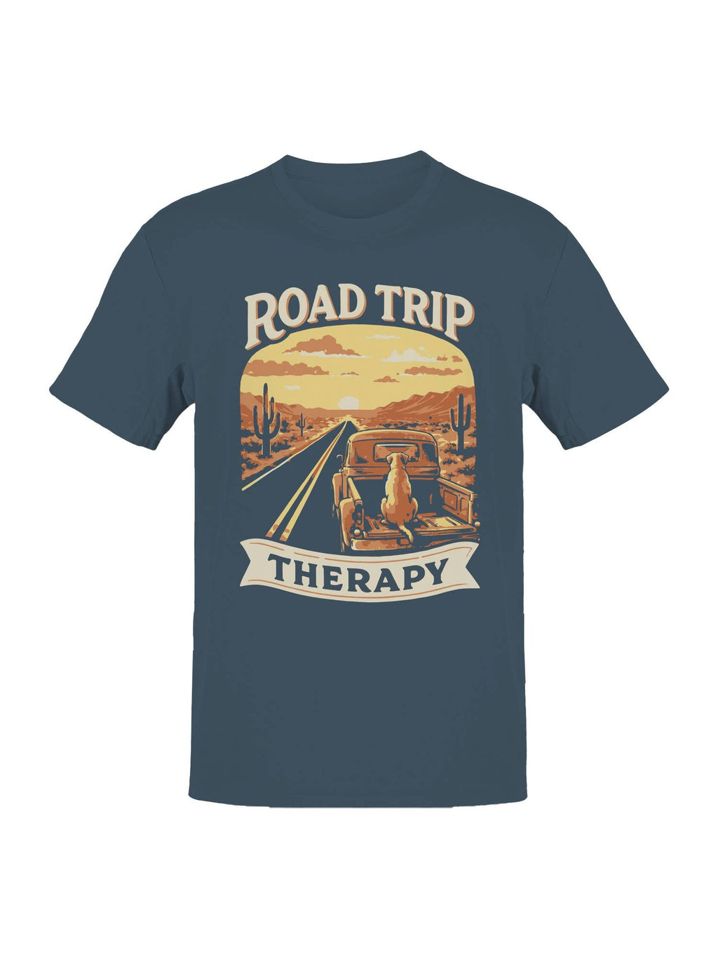 Roadtrip USA Therapy Desert Escape Men's - Adult & Kids T-Shirts, Sweatshirts & Hoodies apparel design preview 1