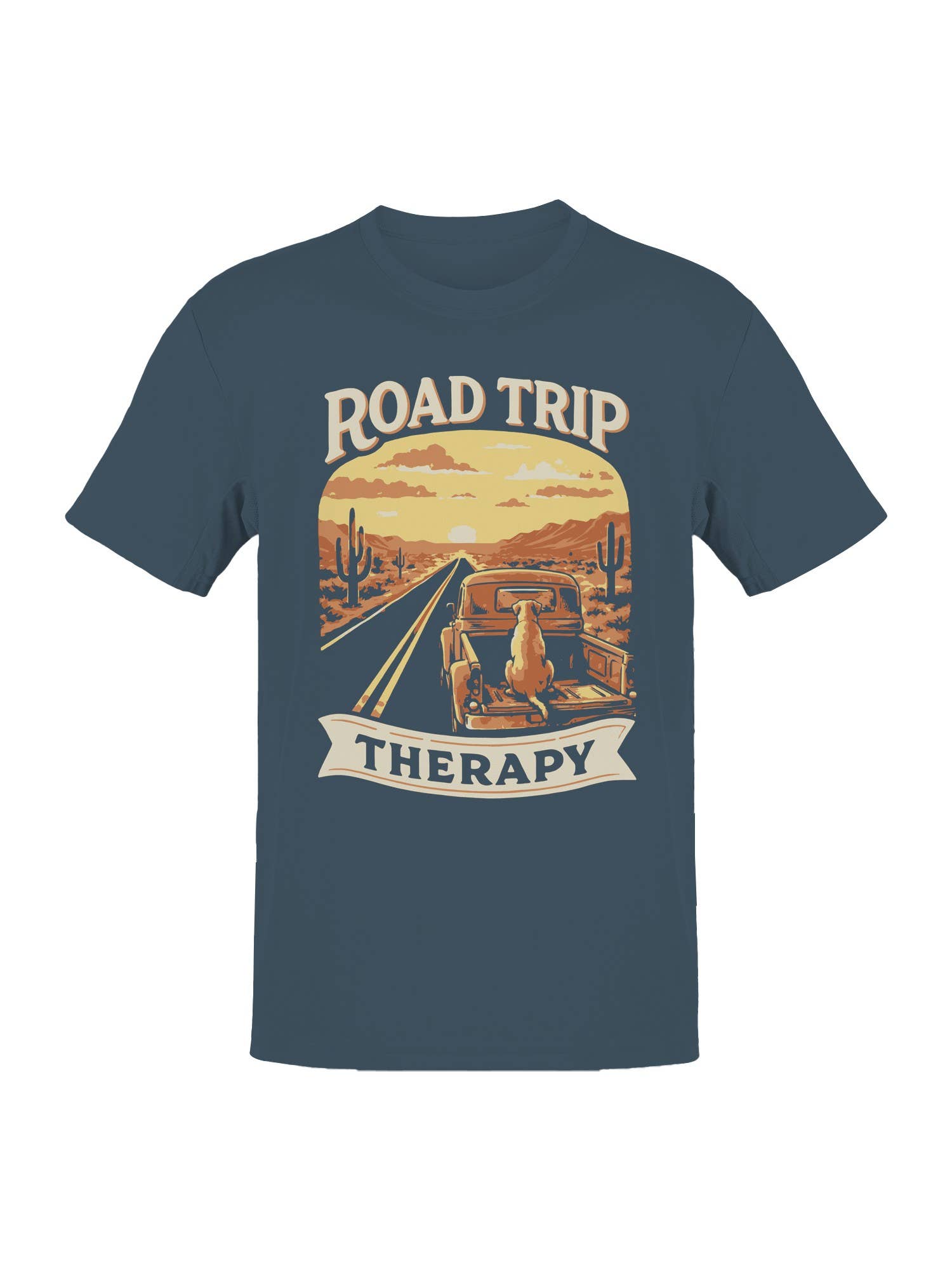 Roadtrip USA Therapy Desert Escape Men's - Adult & Kids T-Shirts, Sweatshirts & Hoodies apparel design preview 1