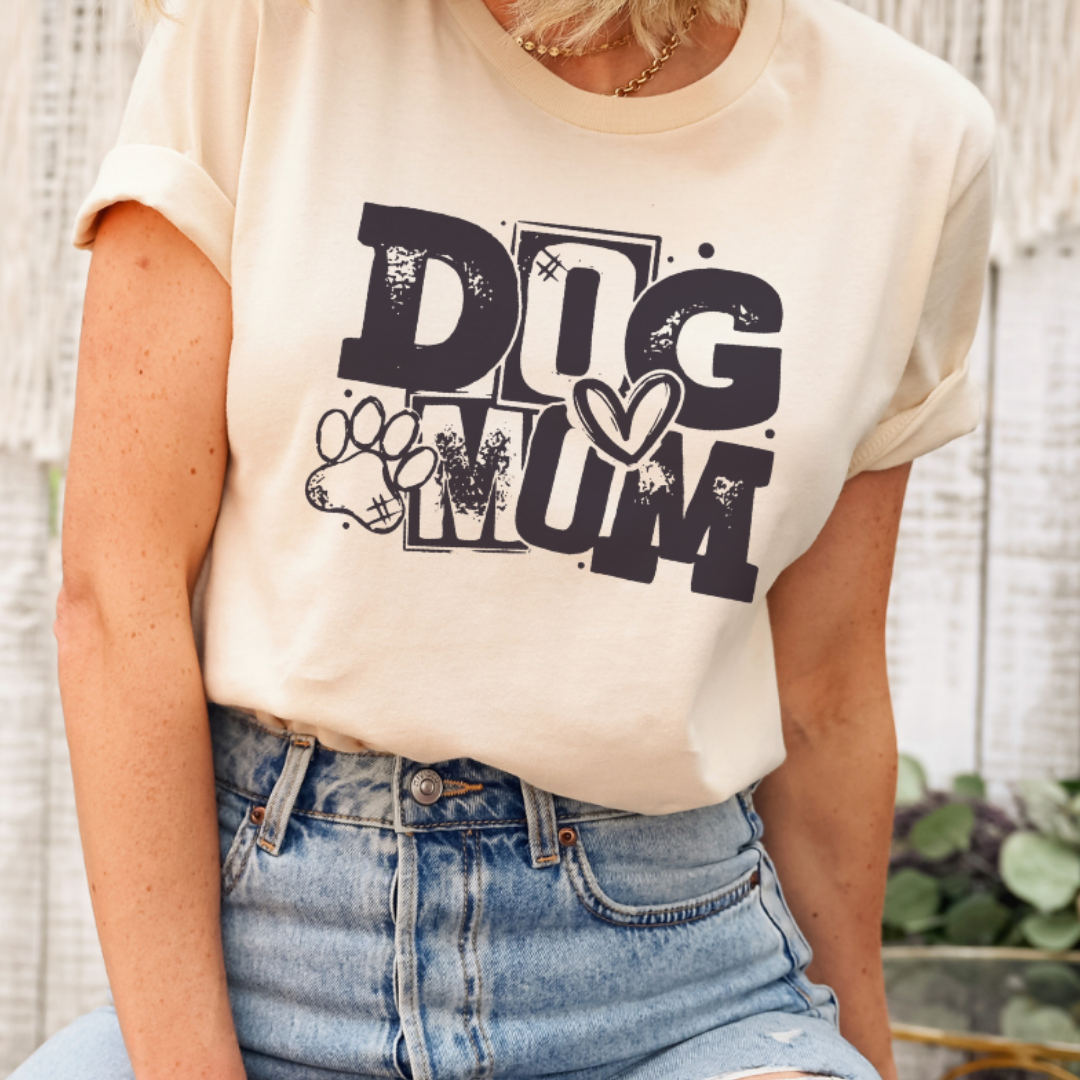 Dog Mom Graphic Lover - Adult & Kids T-Shirts, Sweatshirts & Hoodies apparel design preview 1