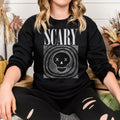 Scary Skeleton Crewneck Halloween Unisex Size - Adult & Kids T-Shirts, Sweatshirts & Hoodies apparel design preview 1