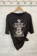 Country Music Cowboys Women's Screen Printed - Adult & Kids T-Shirts, Sweatshirts & Hoodies apparel design preview 1