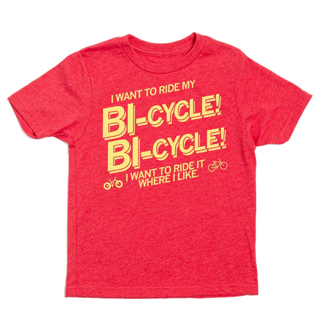Bi-Cycle! Kids - Adult & Kids T-Shirts, Sweatshirts & Hoodies apparel design preview 1