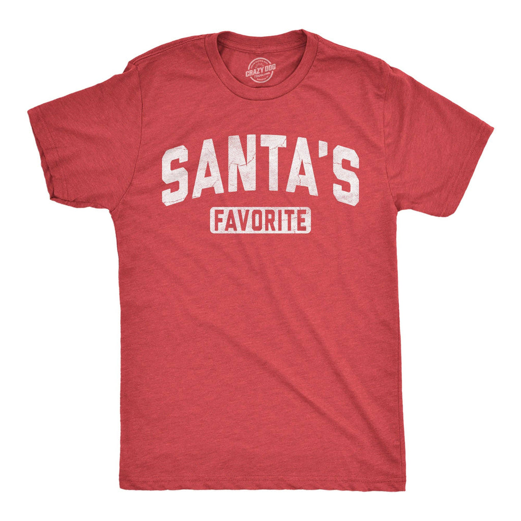 Santas Favorite Men's - Adult & Kids T-Shirts, Sweatshirts & Hoodies apparel design preview 1