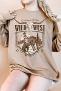 Welcome To the Wild West Graphix Terry Oversized - Adult & Kids T-Shirts, Sweatshirts & Hoodies apparel design preview 1