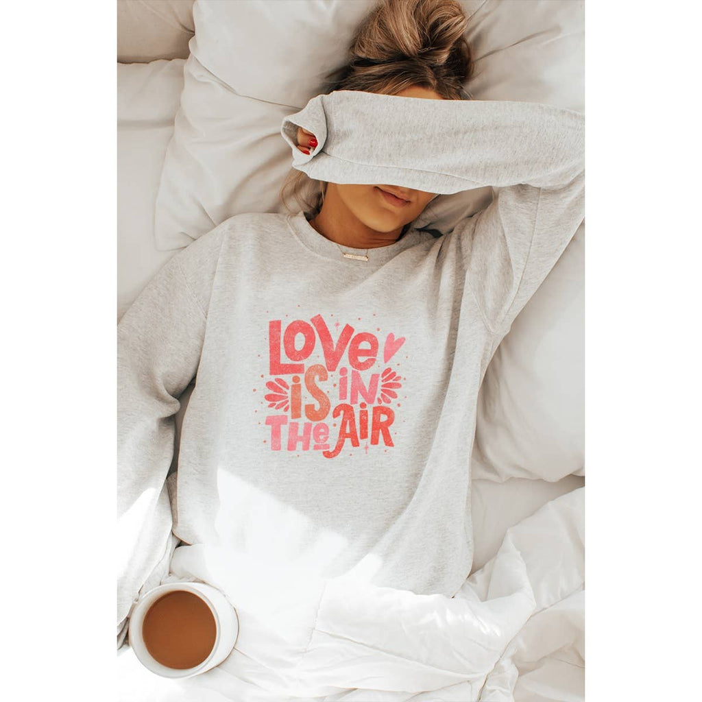 Love Is in the Air Valentine Graphic - Adult & Kids T-Shirts, Sweatshirts & Hoodies apparel design preview 1