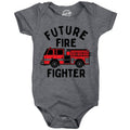 Future Fire Fighter Baby Bodysuit - Adult & Kids T-Shirts, Sweatshirts & Hoodies apparel design preview 1