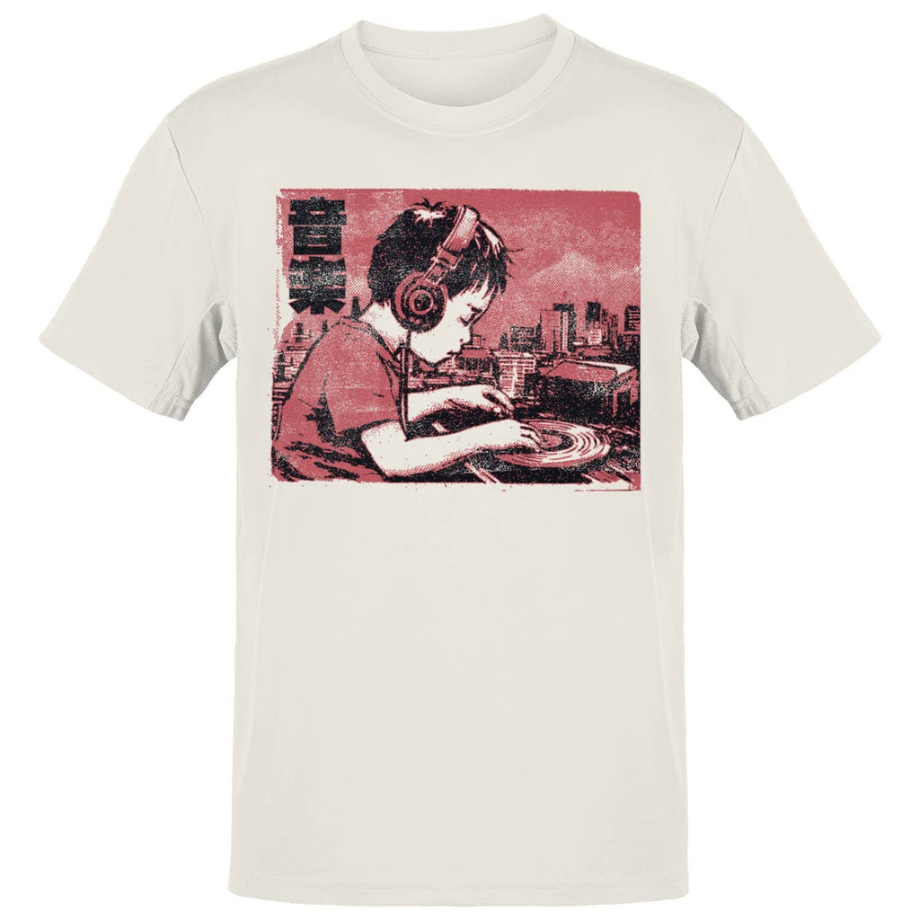 Japanese Dj Urban Music Men's - Adult & Kids T-Shirts, Sweatshirts & Hoodies apparel design preview 1