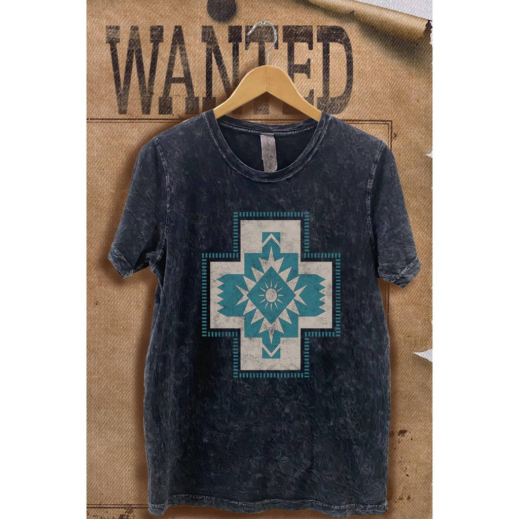 Ethnic Mineral Wash Vintage Graphic - Adult & Kids T-Shirts, Sweatshirts & Hoodies apparel design preview 1