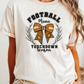 Football Mama Bow - Adult & Kids T-Shirts, Sweatshirts & Hoodies apparel design preview 1