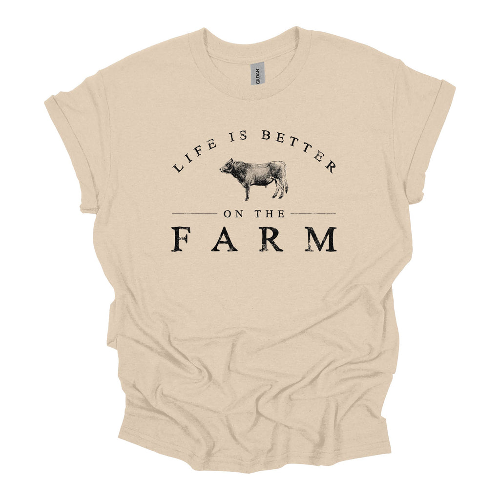 Life Is Better On the Farm - Adult & Kids T-Shirts, Sweatshirts & Hoodies apparel design preview 1