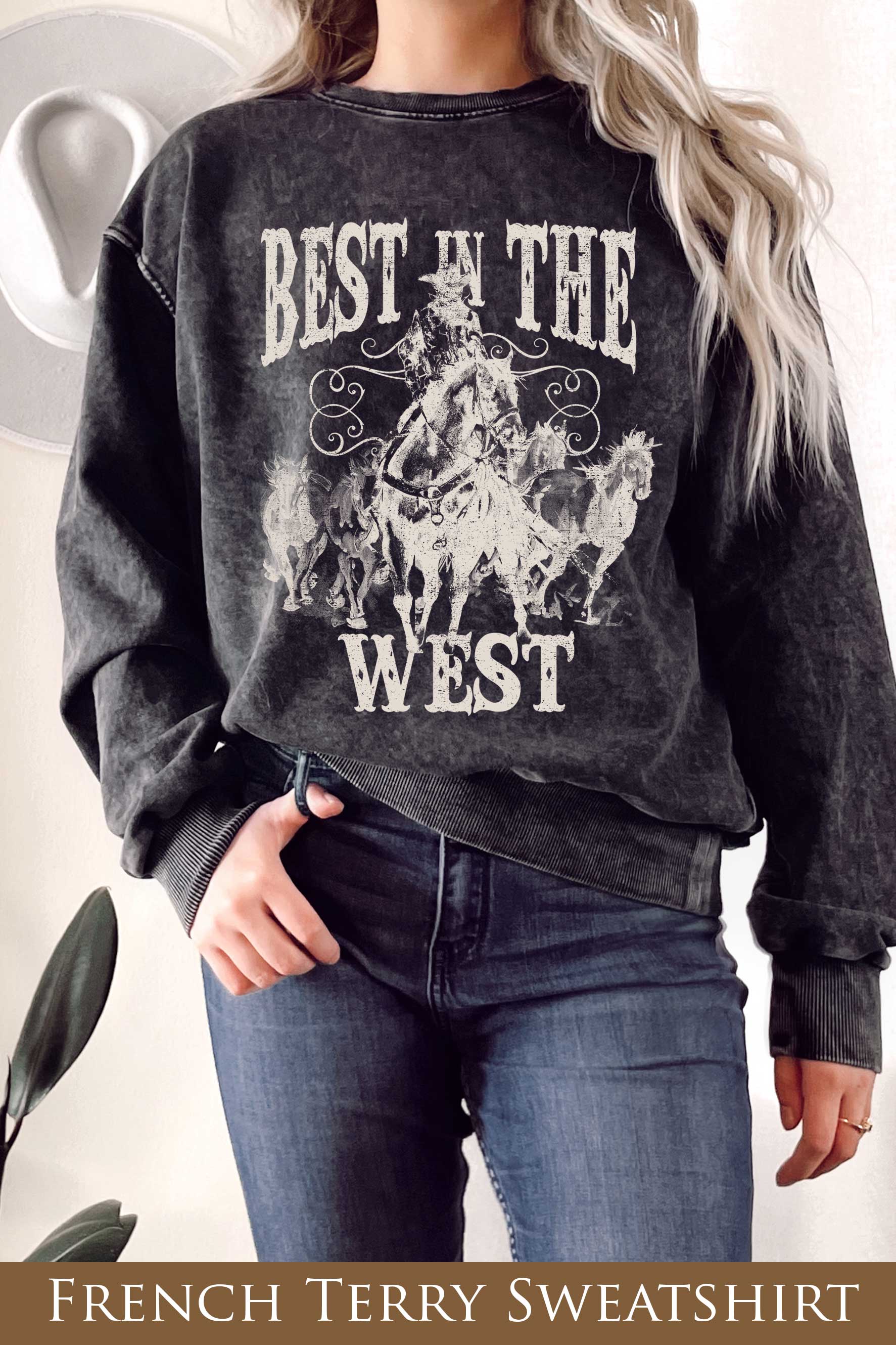 Best in the West Graphix Mineral Terry - Adult & Kids T-Shirts, Sweatshirts & Hoodies apparel design preview 1