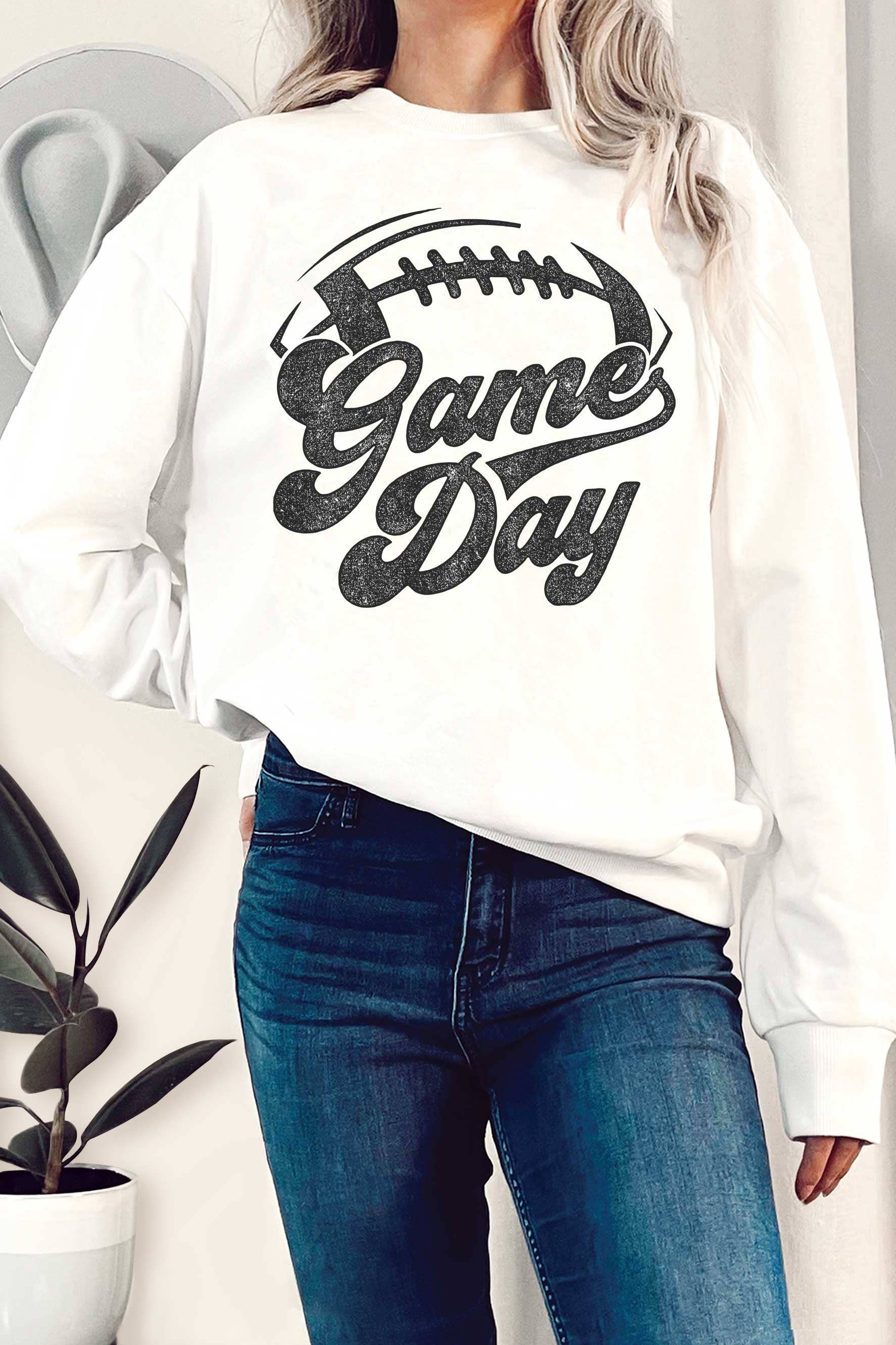Game Day Football Graphix Terry - Adult & Kids T-Shirts, Sweatshirts & Hoodies apparel design preview 1