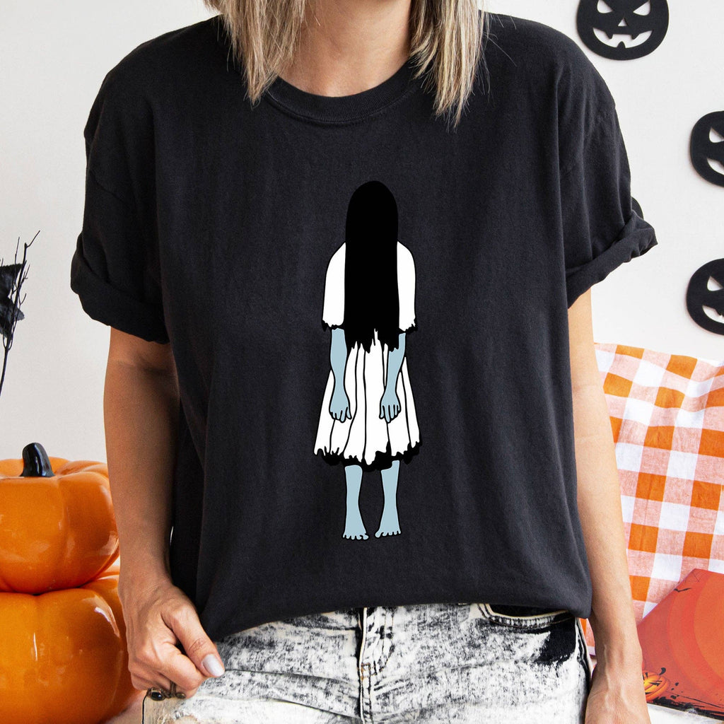 Samara Retro Halloween - Adult & Kids T-Shirts, Sweatshirts & Hoodies apparel design preview 1