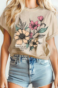 I Will Walk Faith Flower Mineral Graphic - Adult & Kids T-Shirts, Sweatshirts & Hoodies apparel design preview 1