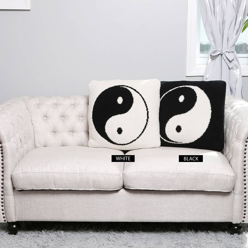 Luxury Soft Yin Yang Print Cushion Cover - Adult & Kids T-Shirts, Sweatshirts & Hoodies apparel design preview 1