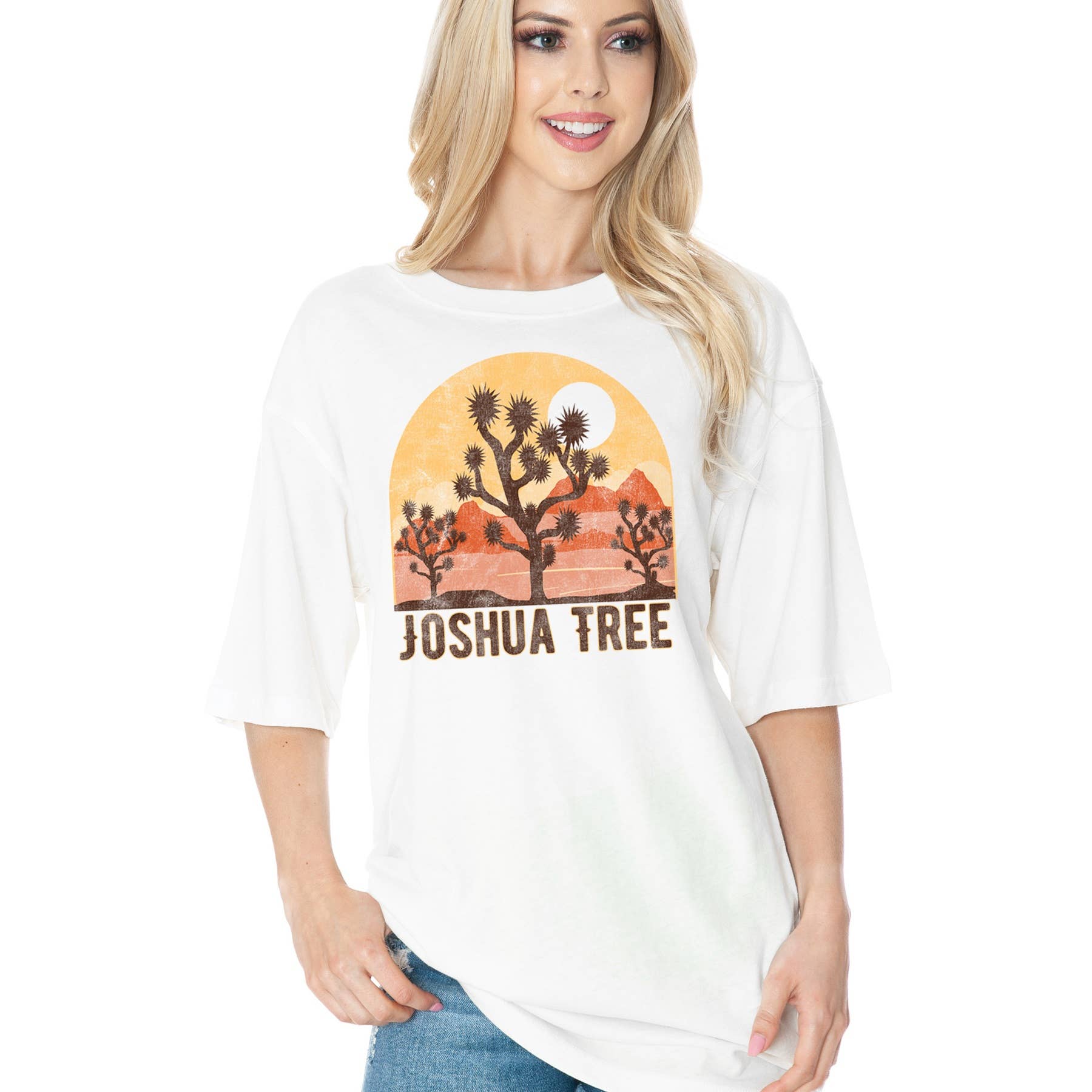Unisex Oversized Joshua Tree - Adult & Kids T-Shirts, Sweatshirts & Hoodies apparel design preview 1