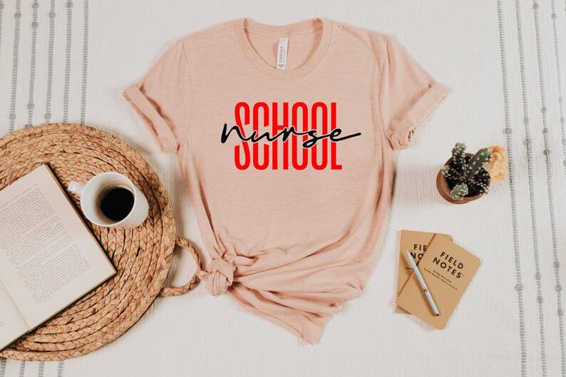 School Nurse - Adult & Kids T-Shirts, Sweatshirts & Hoodies apparel design preview 1
