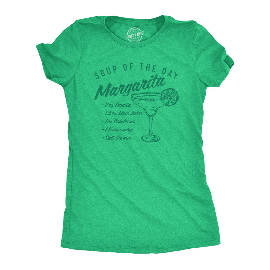Soup of the Day: Margarita Women's - Adult & Kids T-Shirts, Sweatshirts & Hoodies apparel design preview 1