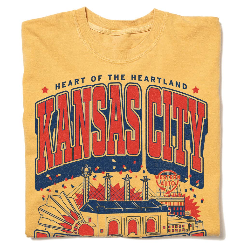 Kansas City Max Collegiate Heavyweight - Adult & Kids T-Shirts, Sweatshirts & Hoodies apparel design preview 1