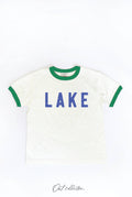 Lake Toddler Ringer Graphic Top - Adult & Kids T-Shirts, Sweatshirts & Hoodies apparel design preview 1