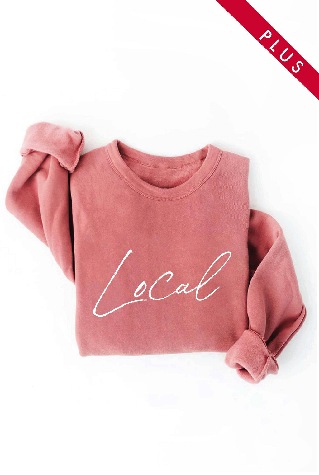 Local Cursive Plus Graphic - Adult & Kids T-Shirts, Sweatshirts & Hoodies apparel design preview 1