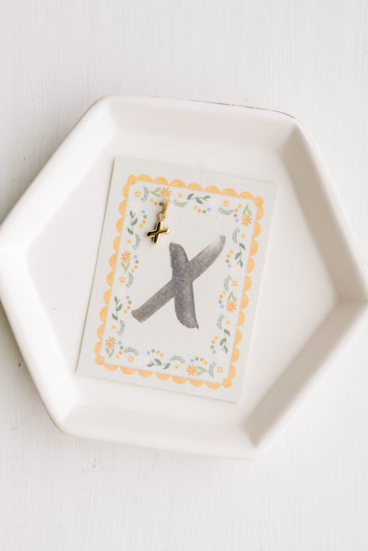 X Letter Charm - Adult & Kids T-Shirts, Sweatshirts & Hoodies apparel design preview 1