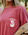 Bougie Snowman, Pocket, Bouji, Christmas, Xmas - Adult & Kids T-Shirts, Sweatshirts & Hoodies apparel design preview 1