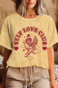 Self Love Club Cupid Valentine Mineral Graphic - Adult & Kids T-Shirts, Sweatshirts & Hoodies apparel design preview 1