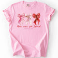 You Are Loved, John 3-16, Christian, Valentine's Day - Adult & Kids T-Shirts, Sweatshirts & Hoodies apparel design preview 1
