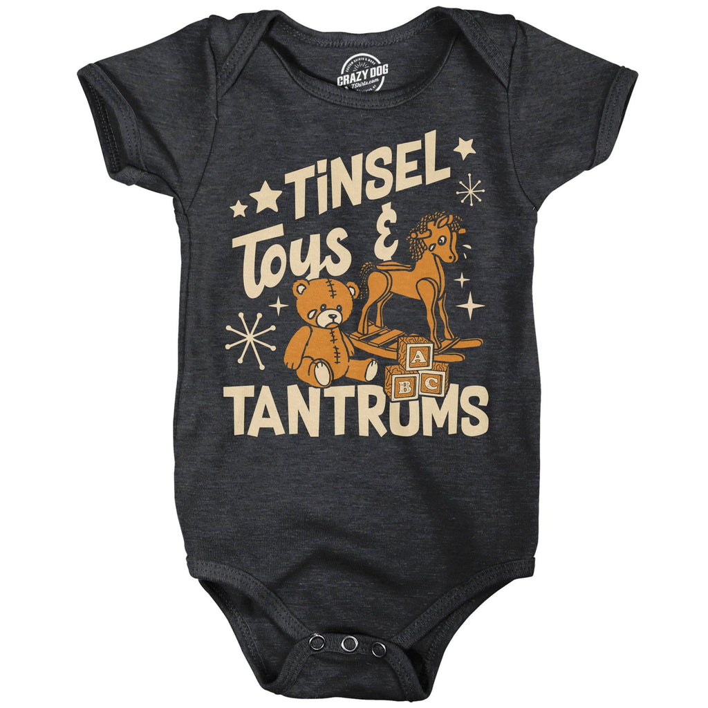 Tinsel Toys and Tantrums Baby Bodysuit - Adult & Kids T-Shirts, Sweatshirts & Hoodies apparel design preview 1