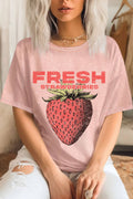 Fresh Strawberry Mineral Graphic - Adult & Kids T-Shirts, Sweatshirts & Hoodies apparel design preview 1
